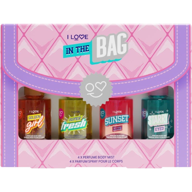 I Love In The Bag Gift Set body spray