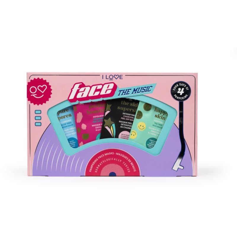 I Love Face the Music Gift Set voor het Gezicht