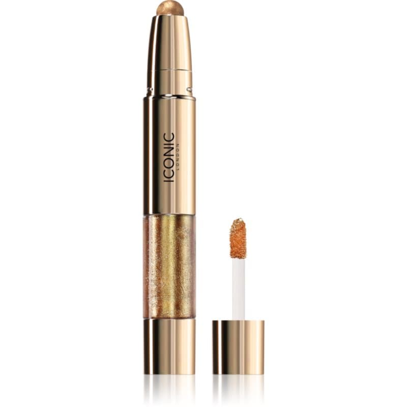 ICONIC London Glaze Crayon glinsterende oogschaduwen Tint Goldmine 5.14 g