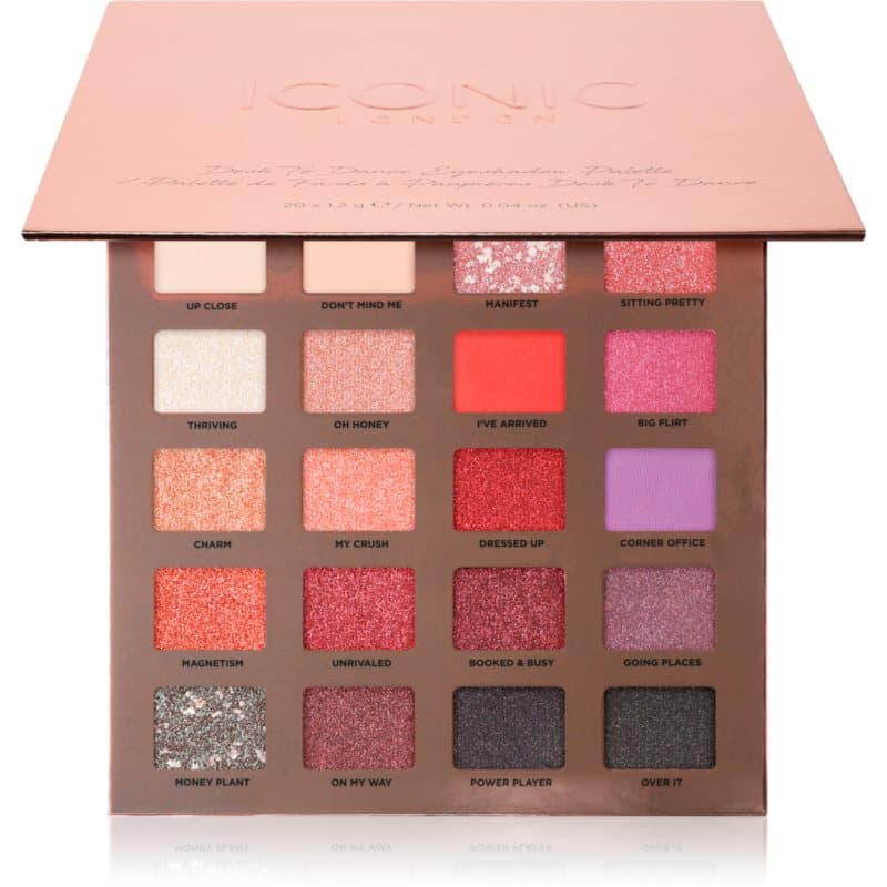 ICONIC London Desk To Dance oogschaduw palette 20x1.2 g