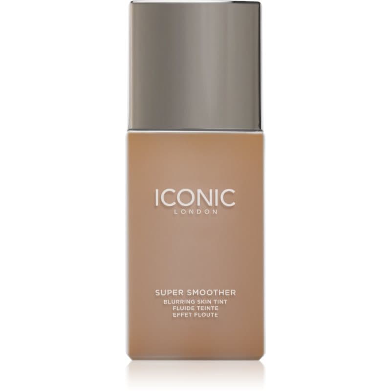 ICONIC London Super Smoother Blurring Skin Tint Lichte Hydraterende Foundation Tint Warm Tan 30 ml