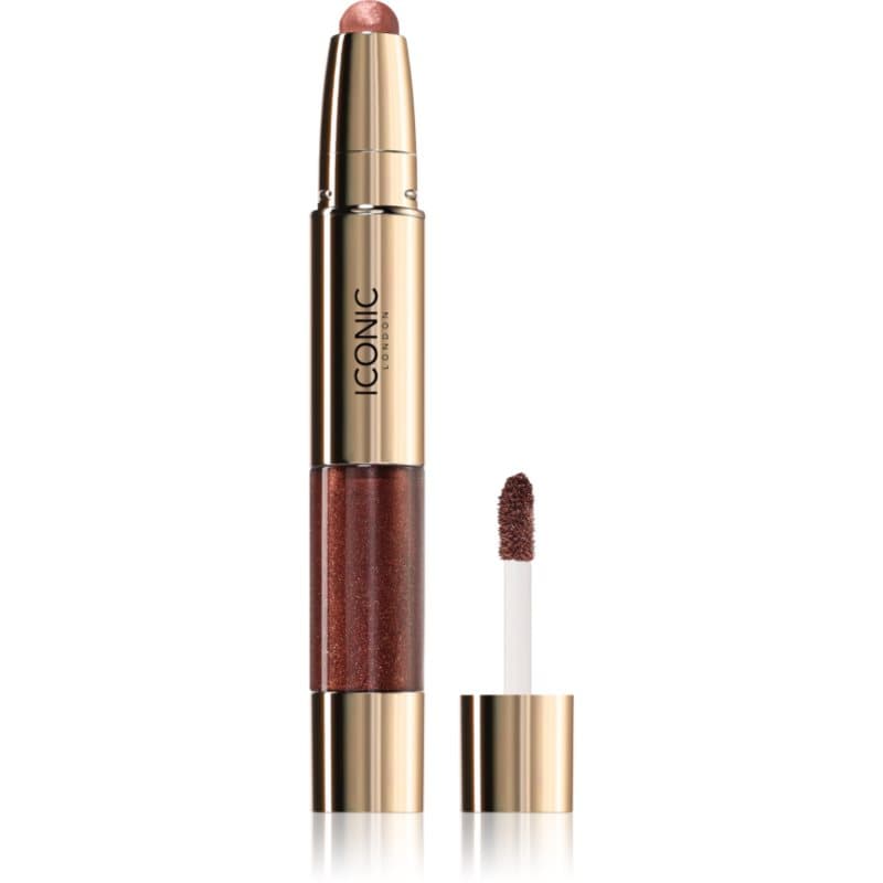ICONIC London Glaze Crayon glinsterende oogschaduwen Tint Desert Rose 5.14 g