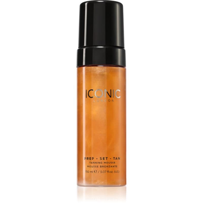 ICONIC London Prep Set Tan Mousse Zelfbruinende Schuim Tint Original 150 ml