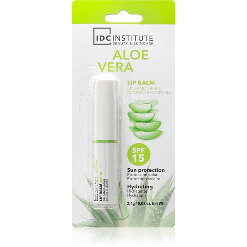 IDC Institute Aloe Vera Lippenbalsem SPF 15 2.4 g