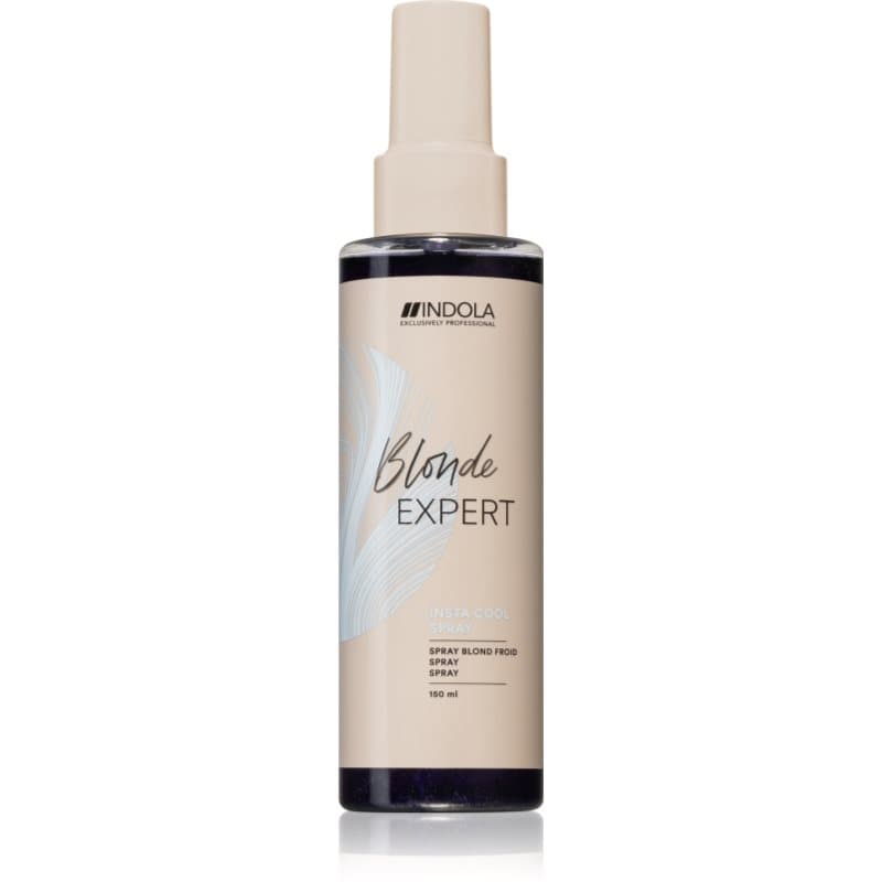 Indola Blond Expert Insta Cool Haarspray neutraliseert gele Tinten 150 ml