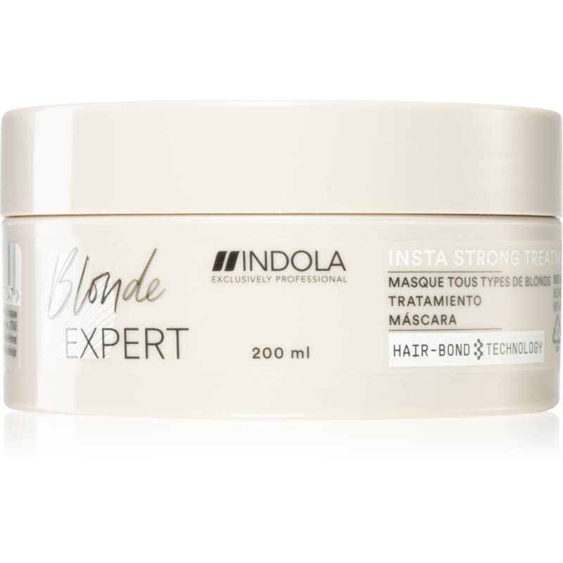Indola Blond Expert Insta Strong Voedende Haarmasker voor Blond Haar 200 ml