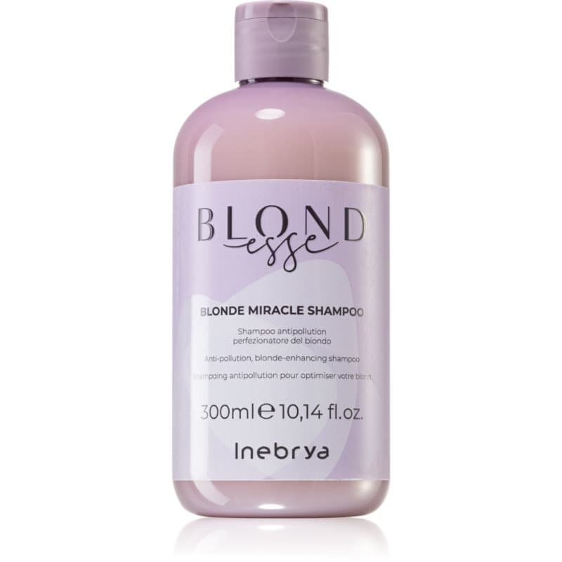 Inebrya BLONDesse Blonde Miracle Shampoo reinigende, ontgiftende shampoo voor Blond Haar 300 ml