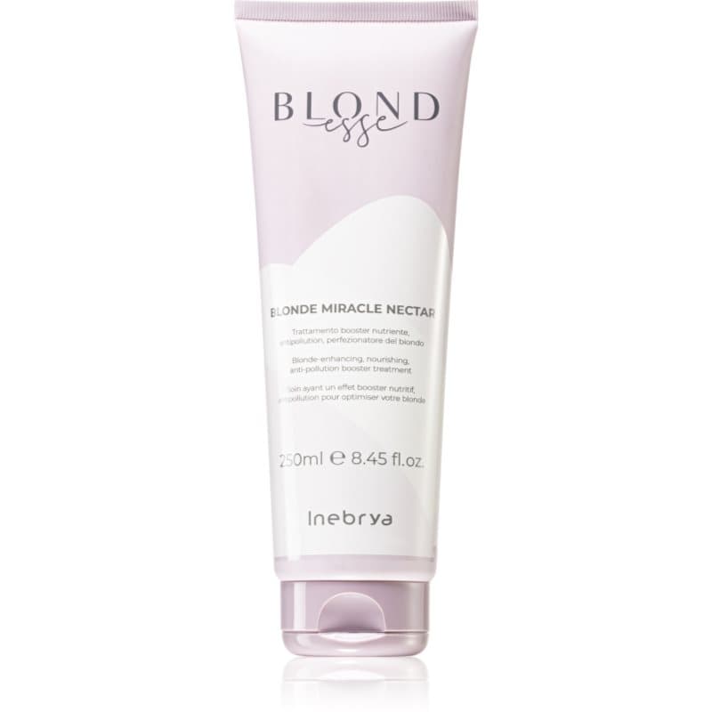 Inebrya BLONDesse Blonde Miracle Nectar Diepe Voedende Kuur voor Blond Haar 250 ml