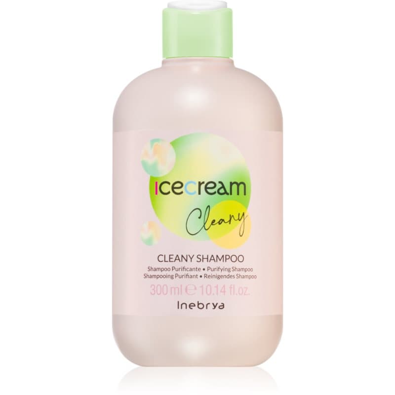 Inebrya Cleany Anti-Ross Shampoo voor Gevoelige Hoofdhuid 300 ml