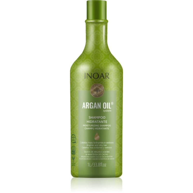 INOAR Argan Oil System Gladmakende Shampoo 1000 ml