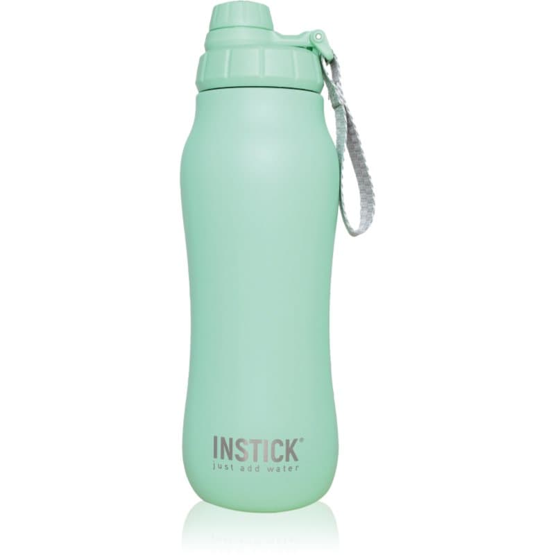 INSTICK Insulated Bottle Curvy thermo drinkfles kleur Mint 700 ml