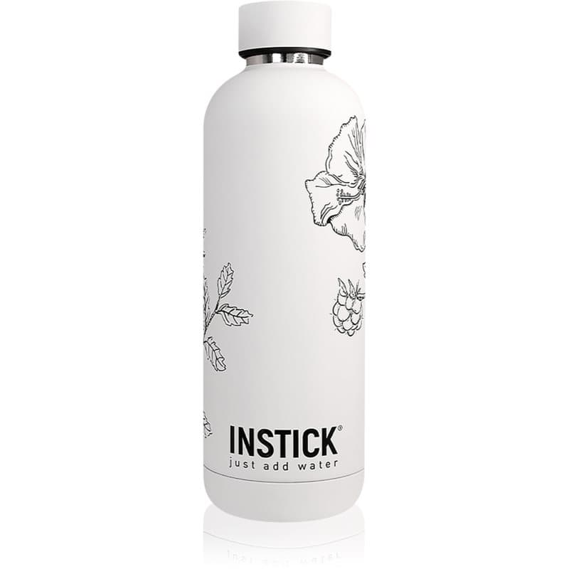 INSTICK Insulated Bottle Slim thermo drinkfles kleur White 500 ml