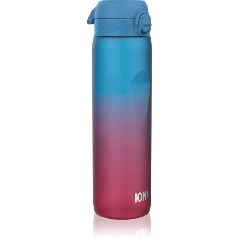 Ion8 Leak Proof waterfles Grote Motivator Blue & Pink 1000 ml