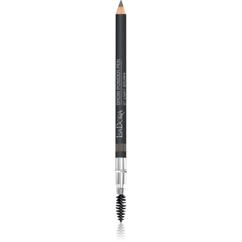 IsaDora Brow Powder Pen Wenkbrauwpotlood met Borstel Tint 04 Light Brown 1.1 g