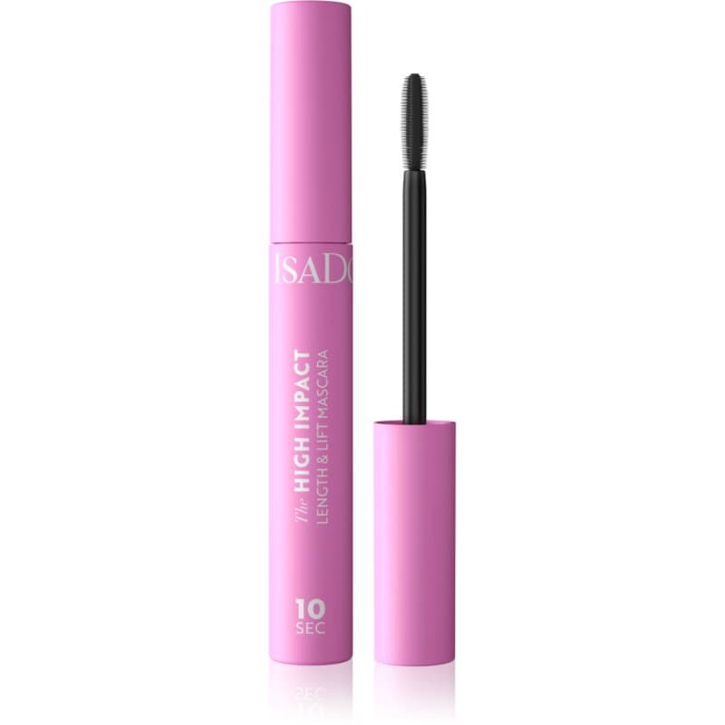 IsaDora The 10 Sec High Impact Lenght & Lift Mascara voor Verlenging en Gescheide Wimpers Tint 01 Black 9 ml