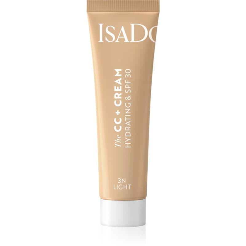 IsaDora CC + Cream Hydraterende CC Crème SPF 30 Tint 3N Light 30 ml