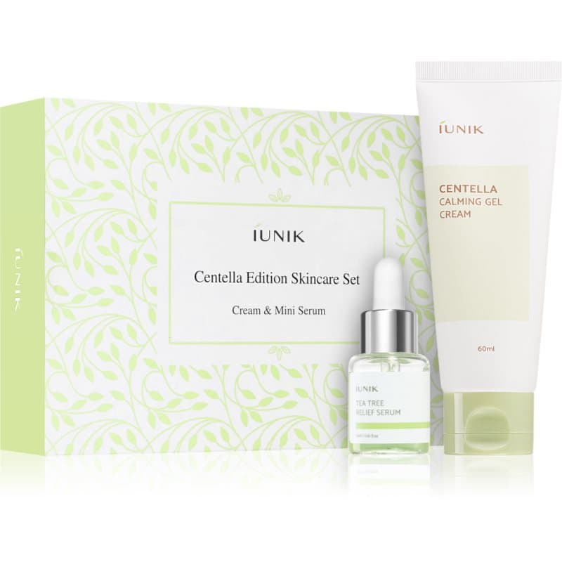 iUnik Centella Gift Set voor Kalmering en Versterking van Gevoelige Huid