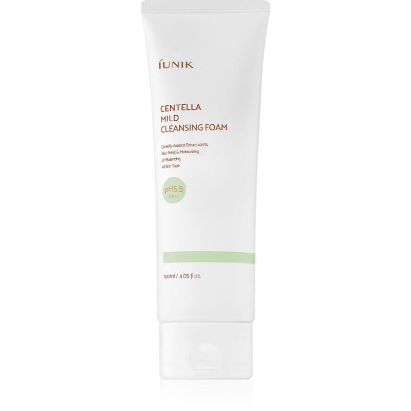iUnik Centella Zachte reinigings schuim-crème 120 ml