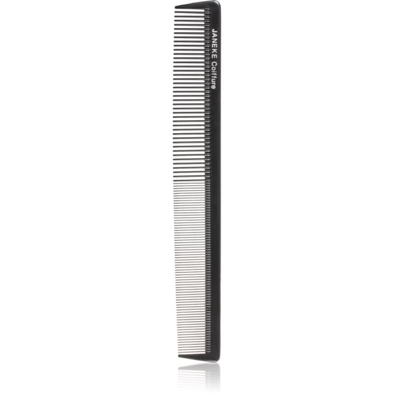 Janeke Black Line Wide and fine teeth waving comb Haarkam voor Hitte Styling 1 st
