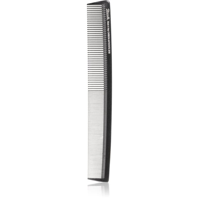 Janeke Carbon Fibre Wide and fine teeth waving comb Haarkam 22,3 cm 1 st