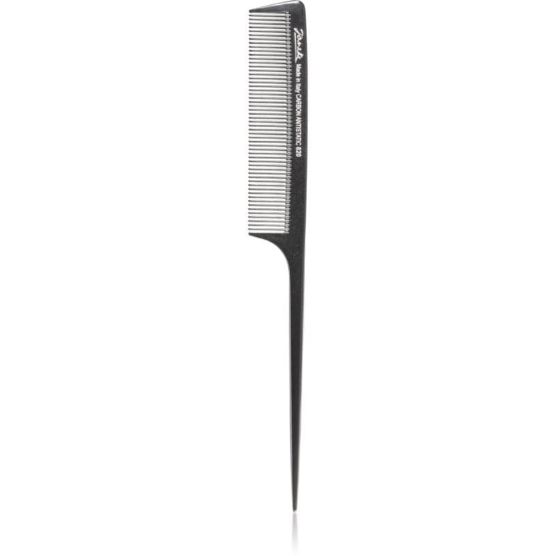 Janeke Carbon Fibre Long tail comb Haarkam 21,7 cm 1 st
