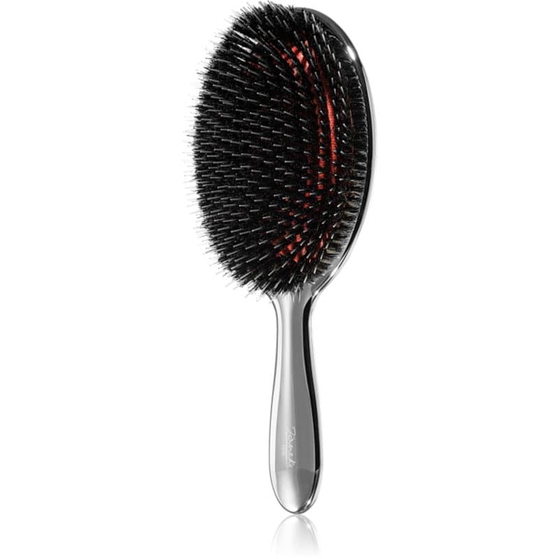 Janeke Chromium Line Air-Cushioned Brush ovale haarborstel 23 x 9,5 x 4,5 cm 1 st