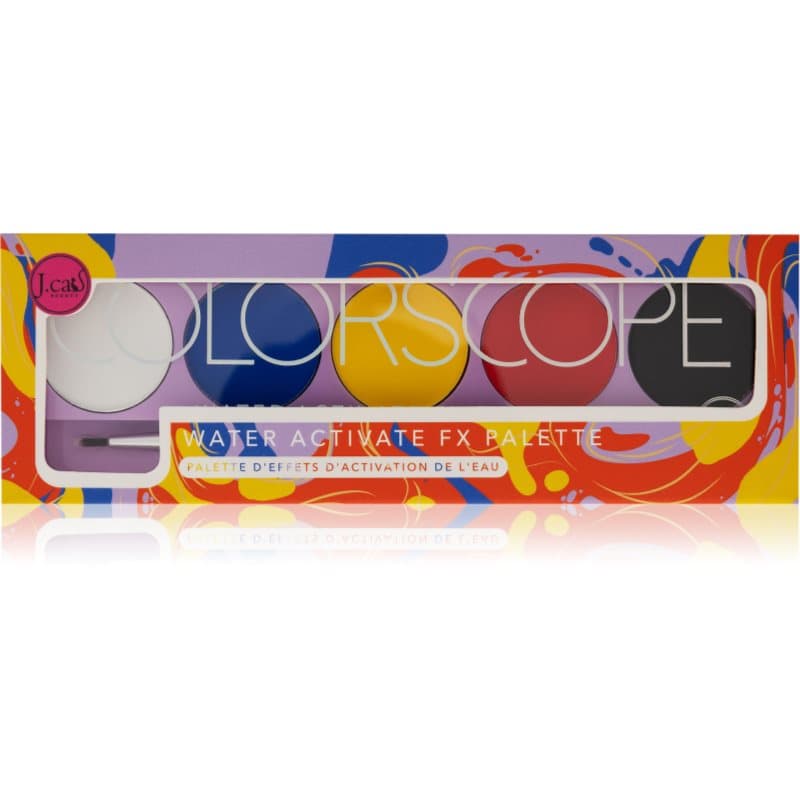 J.Cat Beauty ColorScope palette voor het gezicht met Kwastje Tint Primary 5 g