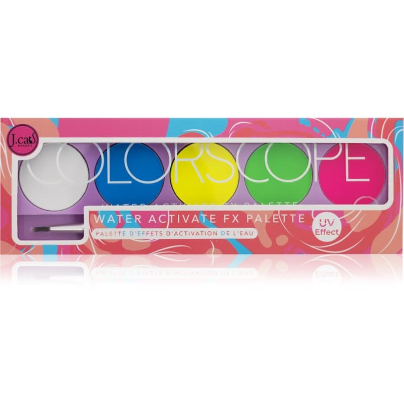 J.Cat Beauty ColorScope palette voor het gezicht met Kwastje Tint 102 Bright 5 g