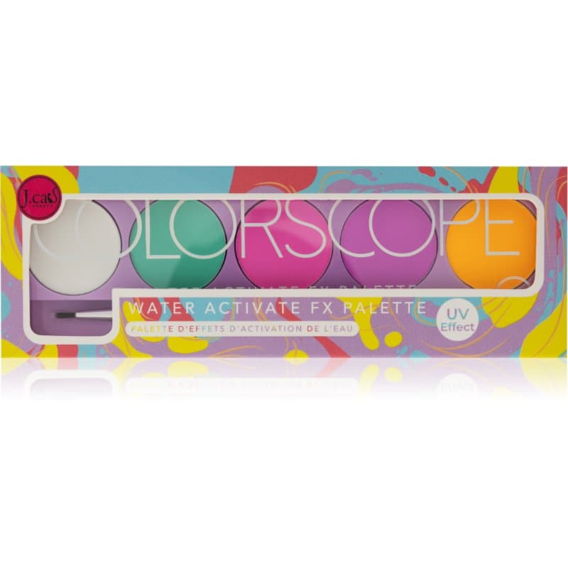 J.Cat Beauty ColorScope palette voor het gezicht met Kwastje Tint 102 Bright 5 g