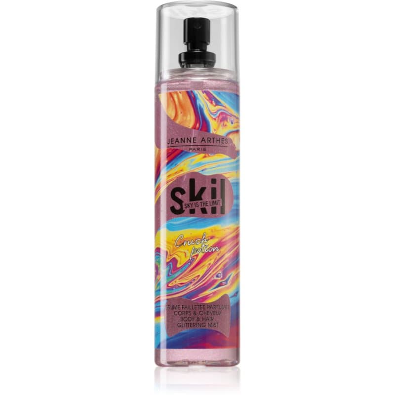 Skil Toxic Love Crush Potion Geparfumeerde Bodyspray  met Glitters voor Vrouwen 250 ml
