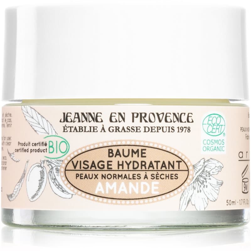Jeanne en Provence BIO Almond Diepe Hydratatie Balm  van BIO kwaliteit 50 ml