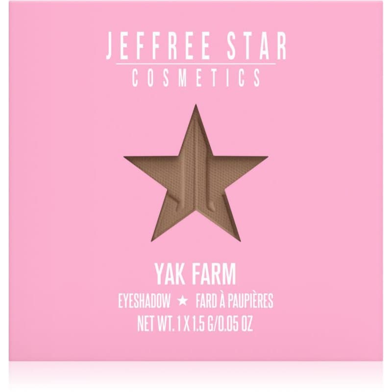 Jeffree Star Cosmetics Artistry Single Eyeshadow Oogschaduw Tint Yak Farm 1.5 g