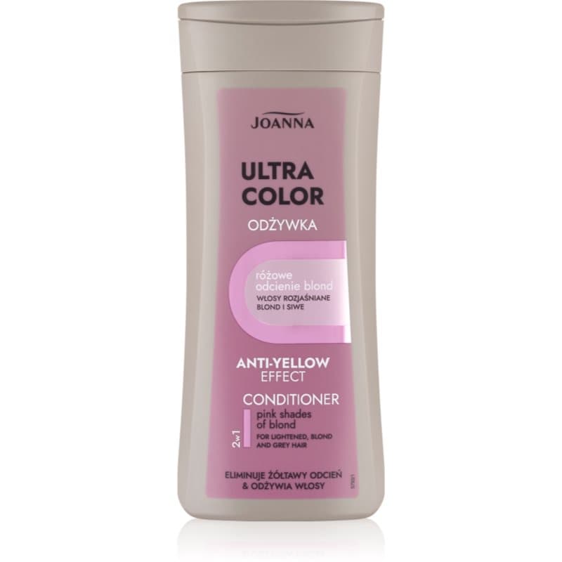 Joanna Ultra Color toniserende conditioner Tint Pink 200 ml
