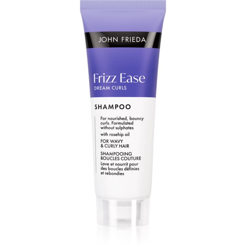 John Frieda Frizz Ease Dream Curls Shampoo vochtinbrengende shampoo voor golfdefinitie 75 ml