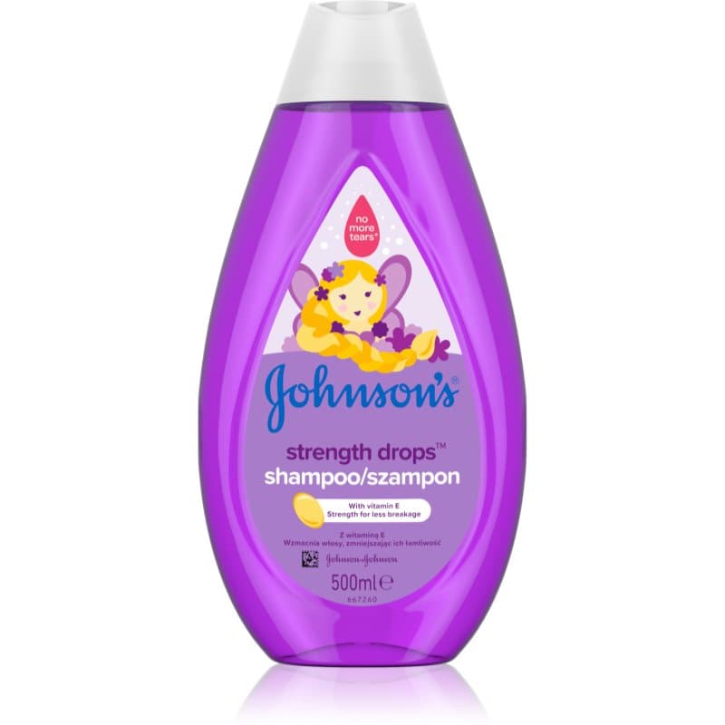 Johnson's® Strenght Drops Versterkende Shampoo  voor Kinderen 500 ml