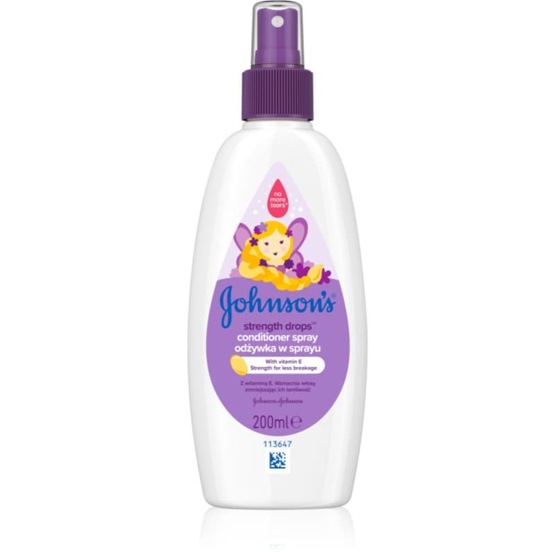 Johnson's® Strenght Drops Versterkende Conditioner voor Kinderen in Spray  200 ml