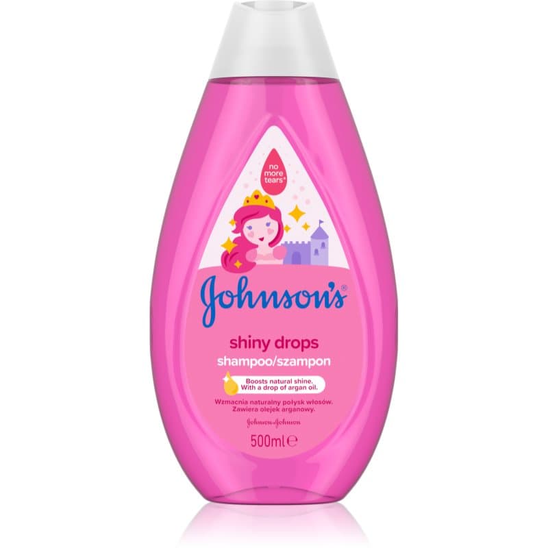 Johnson's® Shiny Drops Zachte Shampoo  voor Kinderen 500 ml