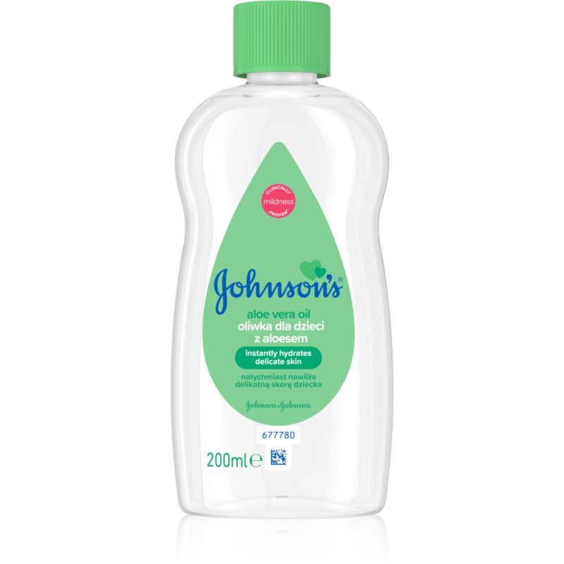 Johnson's® Care Olie  met Aloe Vera 200 ml
