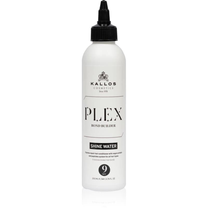 Kallos Plex Shine Water Herstellende Kuur voor Beschadigd Haar 200 ml