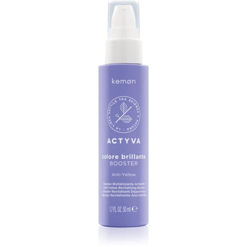 Kemon Actyva Anti-Yellow Haarspray neutraliseert gele Tinten 50 ml