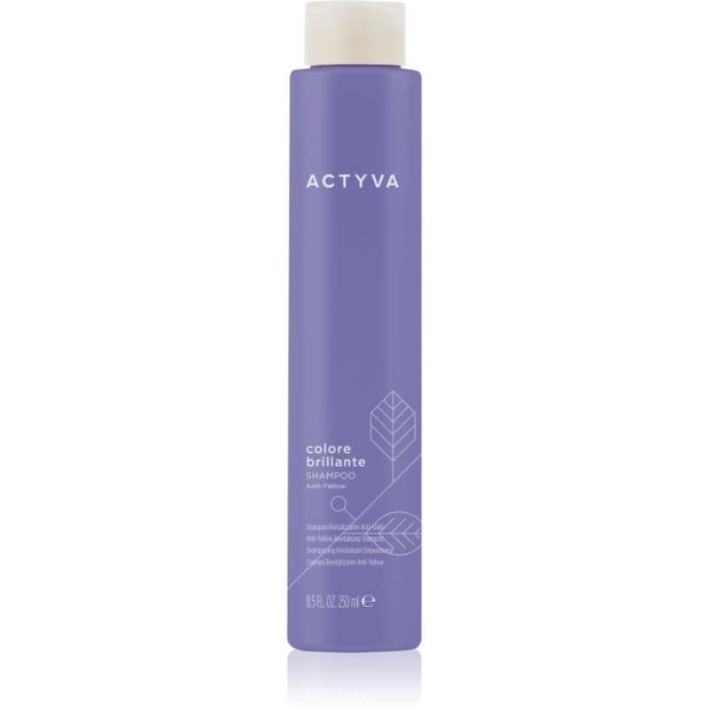 Kemon Actyva Colore Brillante shampoo die gele tonen neutraliseert 250 ml