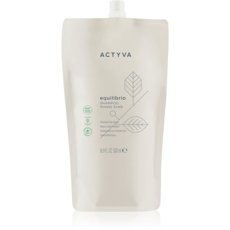 Kemon Actyva Equilibrio Dieptereinigende Shampoo voor Vette Hoofdhuid 500 ml