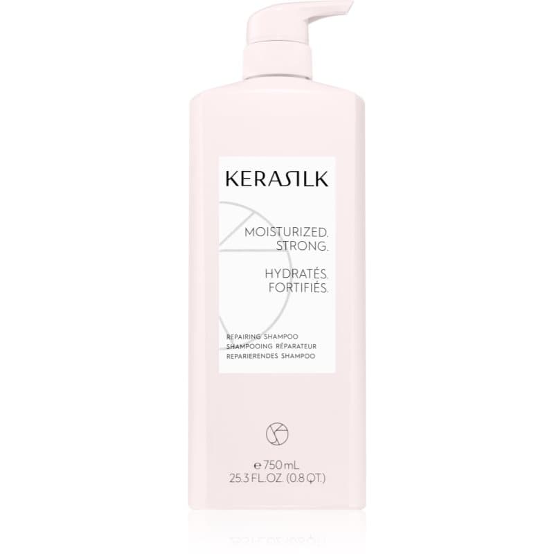 KERASILK Essentials Repairing Shampoo Reinigend en Voedend Shampoo voor Droog en Beschadigd Haar 750 ml