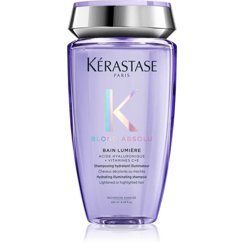 Kérastase Blond Absolu Bain Lumière shampookuur voor ontkleurd haar of haar met highlights 250 ml