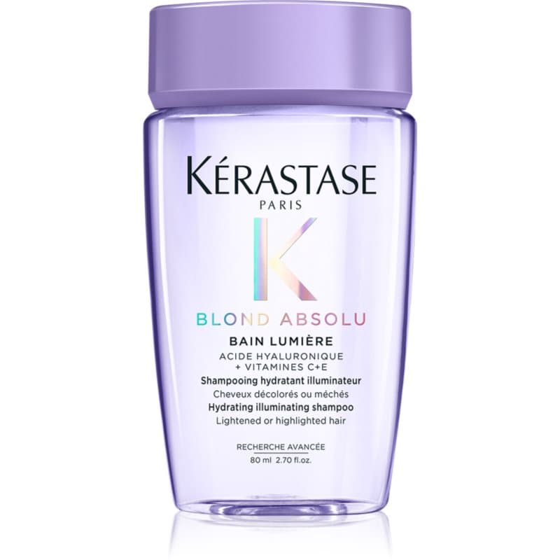 Kérastase Blond Absolu Bain Lumière shampookuur voor ontkleurd haar of haar met highlights 80 ml