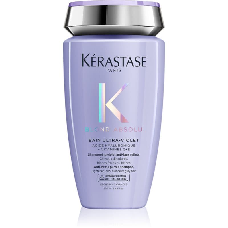 Kérastase Blond Absolu Bain Ultra-Violet shampookuur voor ontkleurd, gehighlight, koud-blond haar 250 ml