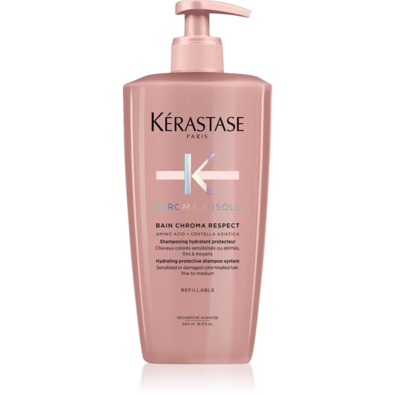 Kérastase Chroma Absolu Bain Chroma Respect Hydraterende Shampoo voor Gekleurd Haar 500 ml