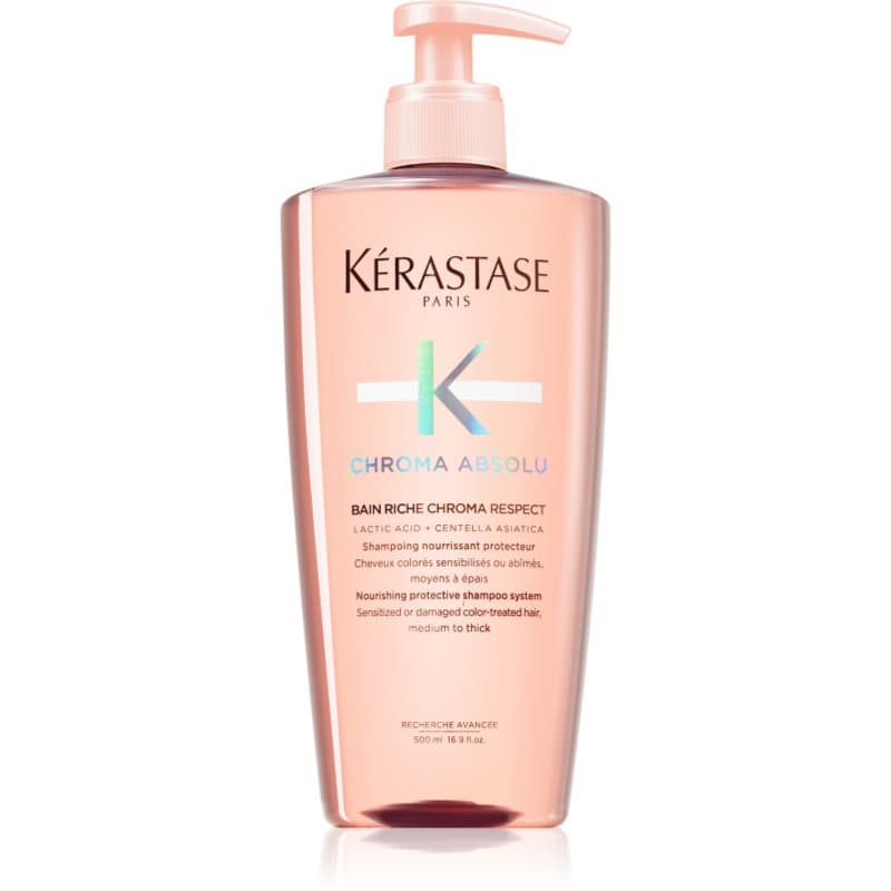 Kérastase Chroma Absolu Bain Riche Chroma Respect Voedende Shampoo voor Gekleurd Haar 500 ml
