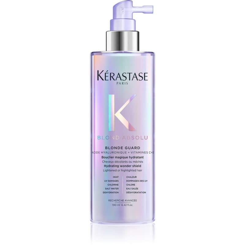 Kérastase Blond Absolu Blonde Guard behandeling zonder spoelen voor glans en bescherming van de haarkleur voor Alle Blonde Haartypen 190 ml