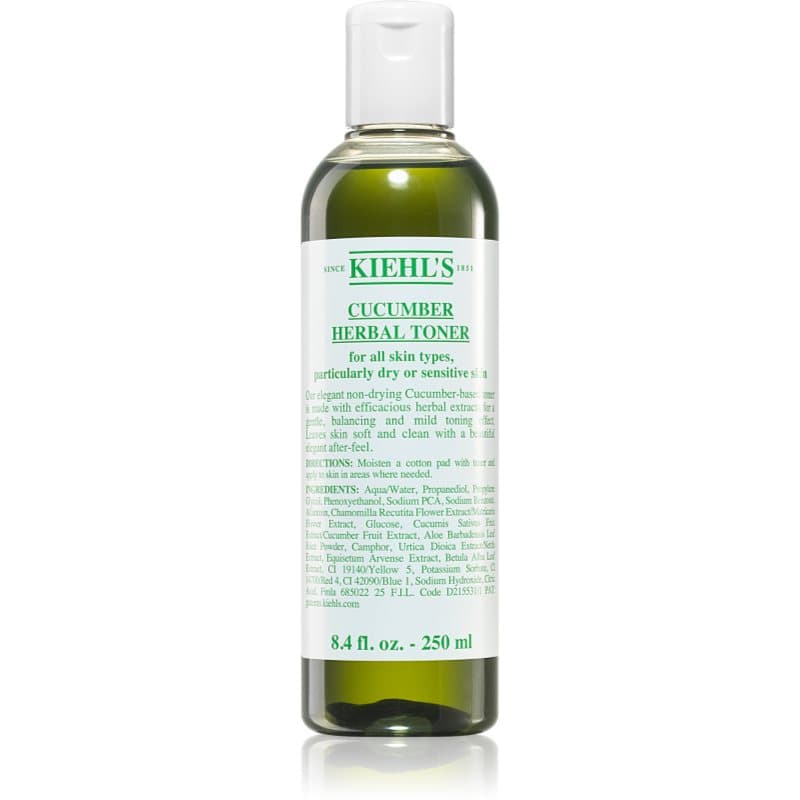 Kiehl's Cucumber Herbal Toner Gezichtstonic voor Droge tot Gevoelige Huid 250 ml